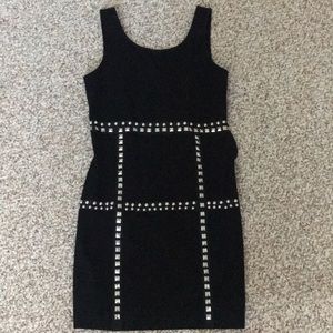 Little black dress with sequins!